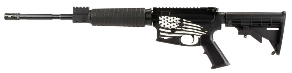 Rifles Long Guns Alex Pro Firearms ZPAP M85 223Rem|5.56NATO APF DELTA CARBINE AMERICAN FLAG 5.56 16 • Model: ZPAP M85